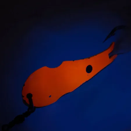 Panther Martin Zig Zag con Penna Cucharilla, Naranja UV, 17g, #11202