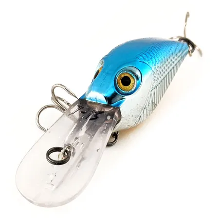 Storm Deep Rattlin Flat Wart 05 Crankbait, Plata-Azul, 10g, #11214