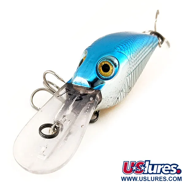 Storm Deep Rattlin Flat Wart 05 Crankbait, Plata-Azul, 10g, #11214