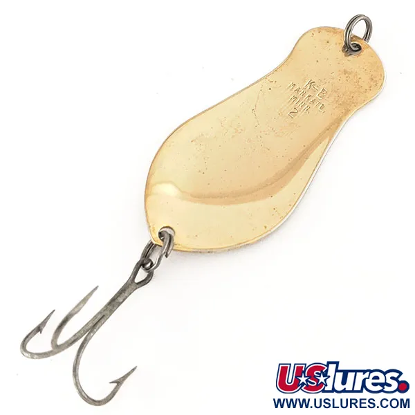 K-B Bait K-B Spoon Cucharilla, Oro, 14g, Peces Trofeo, #11218