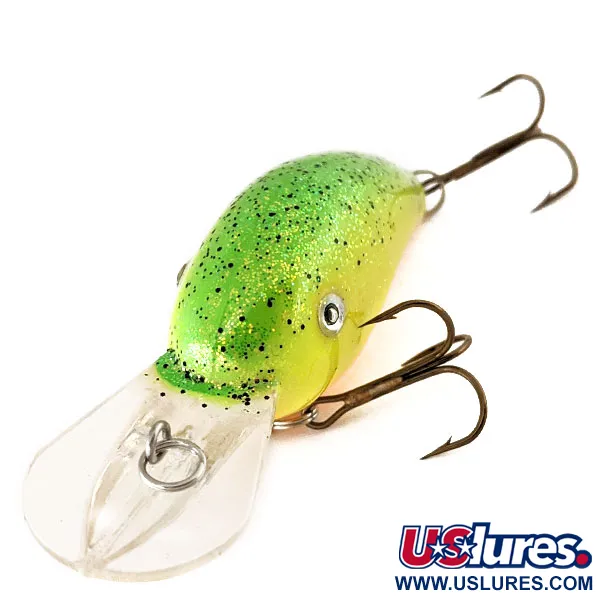Strike King 4XD, 10g Chartreuse, Crankbait de profundidad #11271