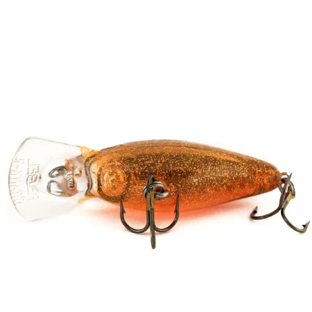 Rebel Crank R Crankbait, Transparent Red Glitter, 9.45g, Floating, #11272