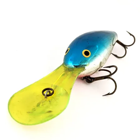 Rapala Down Deep Rattlin Fat Rap, Cromo Azul, 17g, 8.5m, #11274