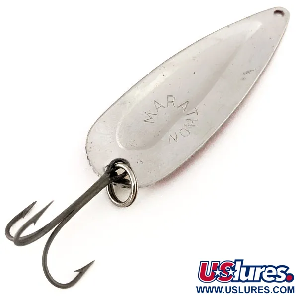 Marathon Marathon Cucharilla, Rojo / Blanco / Níquel, 14g, #11280