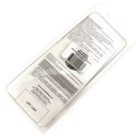 Z-Man Chatterbait Bladed Jig, Níquel/Negro, 11g, EZ Skirt, #11297