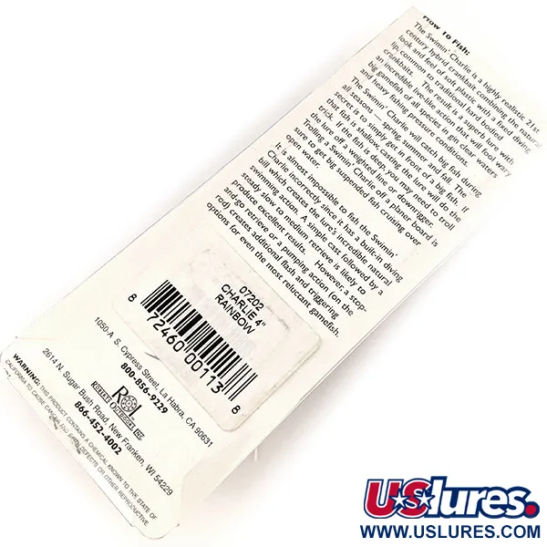 Joe Bucher Swim'n Charlie Híbrido, Trucha, 17g, Suspendido, #11483