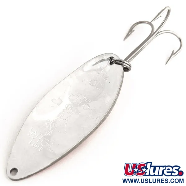 Little Cleo (Hula Girl) Cucharilla, Níquel/Naranja/Negro, 21g, #11305