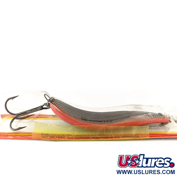 Luhr Jensen Quiver Cucharilla, Silver / Orange Stripe, 39g, #11306