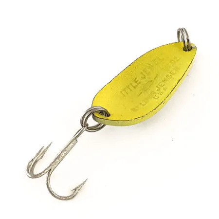 Cucharilla Luhr Jensen Little Jewel UV, Amarillo, 5g, Glow, #11314