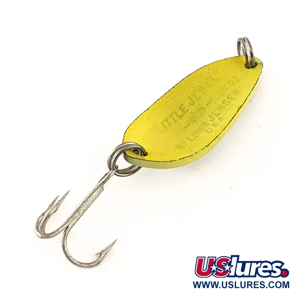 Cucharilla Luhr Jensen Little Jewel UV, Amarillo, 5g, Glow, #11314