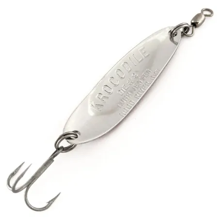 Luhr Jensen Krocodile Die #3 Cucharilla, Rojo/Blanco, 10g, #11315