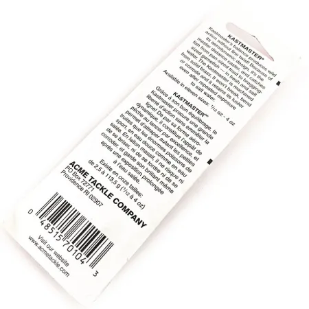 Acme Kastmaster Kit 7g Cucharilla, Oro/Níquel/Azul, Latón, #11327