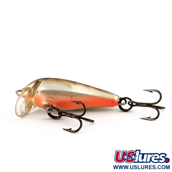 Rapala Mini Fat Rap 30 Señuelo, Brown Tiger, 4g, Balsa, #11328