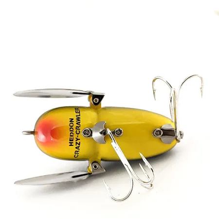 Heddon Crazy Crawler Señuelo Superficie, Frog, 14g, Alas Metal, #11334
