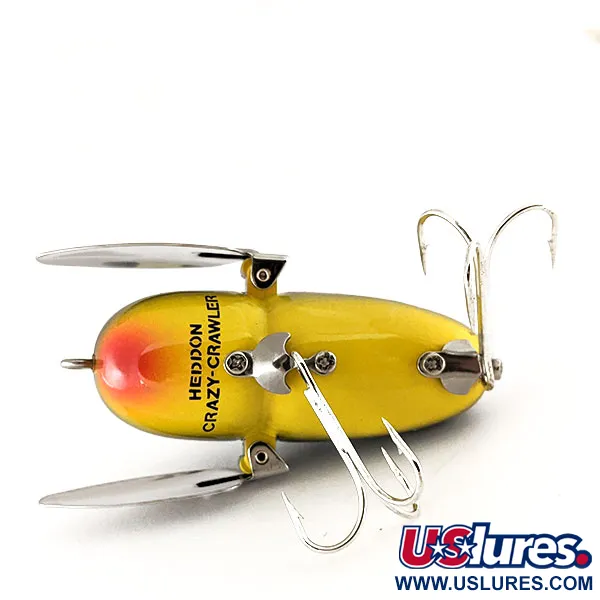 Heddon Crazy Crawler Señuelo Superficie, Frog, 14g, Alas Metal, #11334