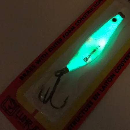 Luhr Jensen Quiver Glow Cucharilla, Glow Wonder, 14g, Glow, #11338