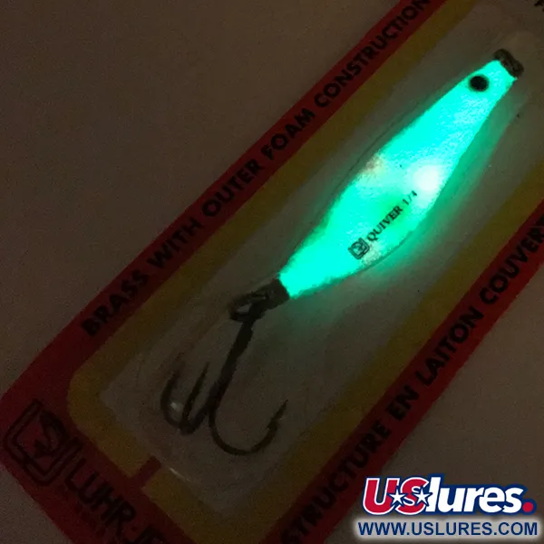 Luhr Jensen Quiver Glow Cucharilla, Glow Wonder, 14g, Glow, #11338