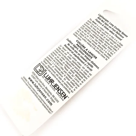 Luhr Jensen Quiver Glow Cucharilla, Glow, 7g, Latón/Espuma, #11350