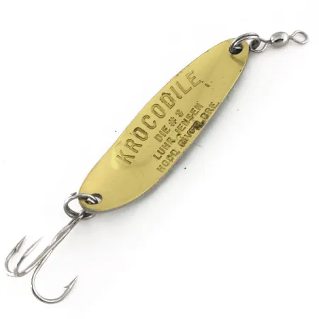 Luhr Jensen Krocodile Die #3 Cucharilla, Fire Tiger, 10g, #11367