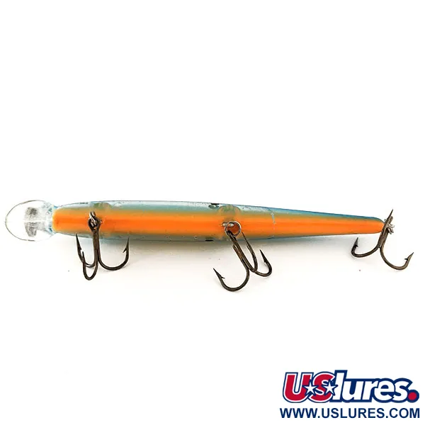 Bomber Long A Suspender, Dorado/Naranja/Azul, 12g, Rattle, #11375