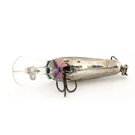 Norman Deep Tiny N Crankbait, Chrome Teal, 4g, Silencioso, #11385
