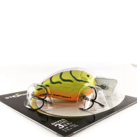 Storm Arashi Silent Square 3 UV, Mossy Chartreuse Craw, 14g, #11413