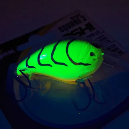 Storm Arashi Silent Square 3 UV, Mossy Chartreuse Craw, 14g, #11413