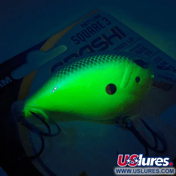 Storm Arashi Rattling Square 3 UV Crankbait, Parrot, 14g, UV, #11664