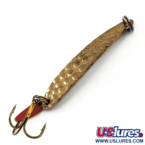 Bay de Noc Swedish Pimple Cucharilla, Bronce, 6g, Martillado, #11438