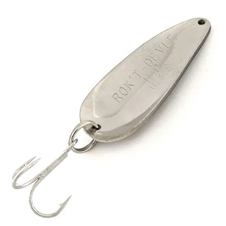 Dardevle Rok't Imp Cucharilla, Gris/Níquel, 21g, #11462