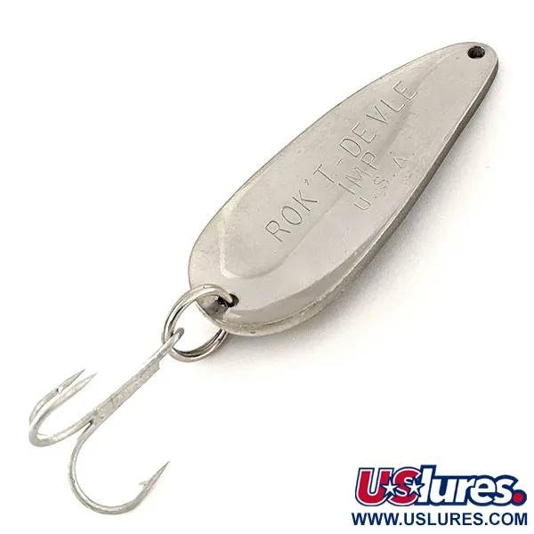 Dardevle Rok't Imp Cucharilla, Gris/Níquel, 21g, #11462