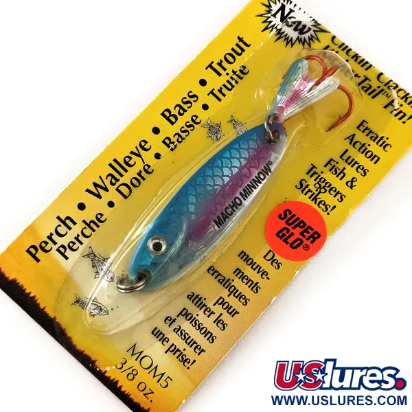 Northland Macho Minnow Jig Lure Glow