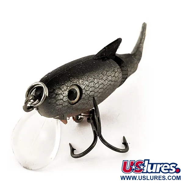 Possum Lures Swim Bait Swimbait, Gris/Rojo, 5g, Escamado, #11471