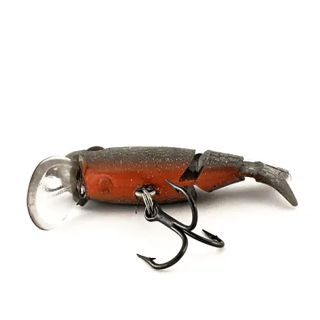 Possum Lures Swim Bait Swimbait, Gris/Rojo, 5g, Escamado, #11471