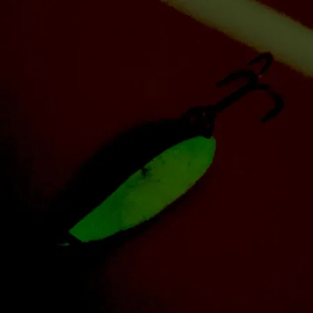 Acme Little Cleo Glow Cucharilla, Azul/Glow, 18g, Luminiscente, #11494