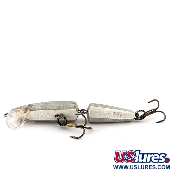 Rapala Jointed J7, SB (Silver Blue), 4g, Señuelo Articulado #15767