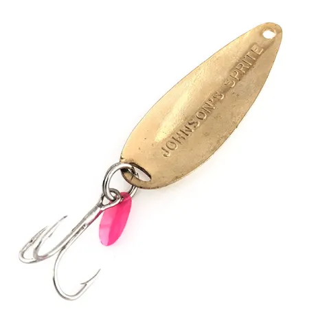 Johnson Sprite Cucharilla, Oro, 10g, Aleta Atractora, #11516
