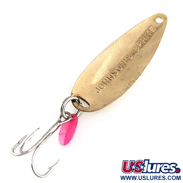 Johnson Sprite Cucharilla, Oro, 10g, Aleta Atractora, #11516