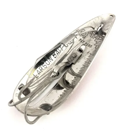 Weedless LARSON BAIT FISHTRAP Cucharilla, Rojo/Blanco/Níquel, 17g, #11521