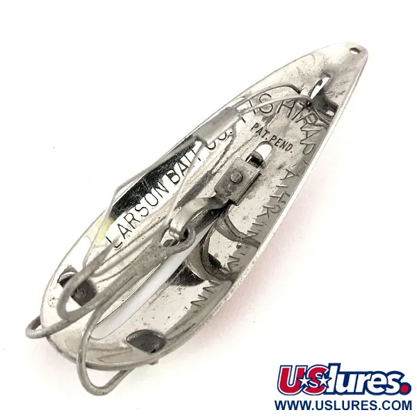 Weedless LARSON BAIT FISHTRAP Cucharilla, Rojo/Blanco/Níquel, 17g, #11521