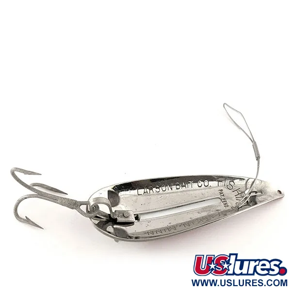 Weedless LARSON BAIT FISHTRAP Cucharilla, Rojo/Blanco/Níquel, 17g, #11521