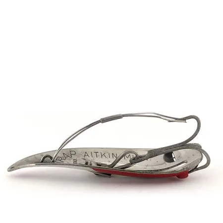 Weedless LARSON BAIT FISHTRAP Cucharilla, Rojo/Blanco/Níquel, 17g, #11521