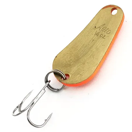 Aeroplane Spinner Aero UV Cucharilla, Naranja Fluorescente / Oro, 7g, UV, #11619