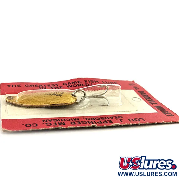 Eppinger Dardevle Midget Crystal Cucharilla, Cristal Dorado, 6g, #11538