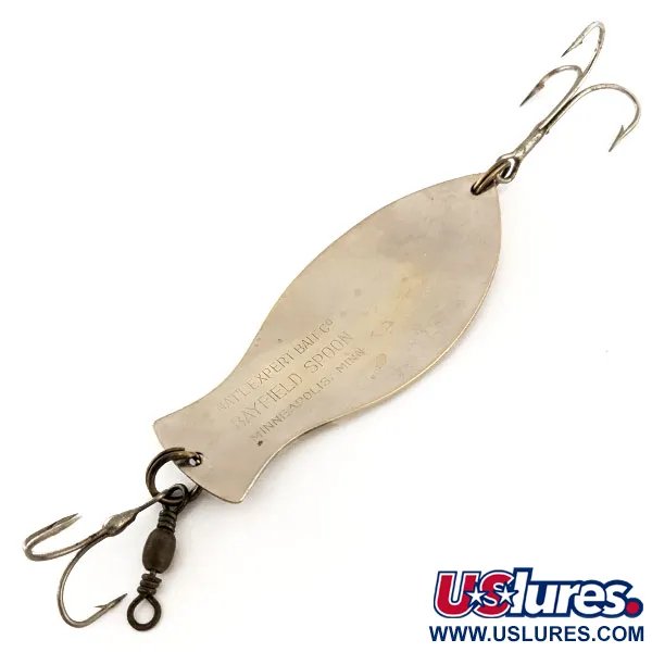 Nebco Bayfield spoon Cucharilla, Níquel, 21g, Doble Potera, #11543