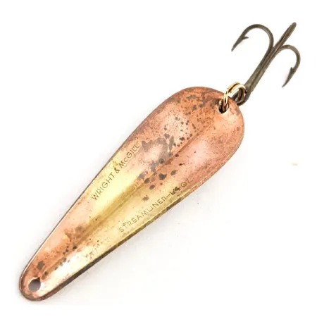 Wright & McGill Streamliner Cucharilla, Bronce, 7g, Vintage, #11544