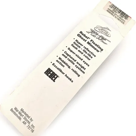 Rebel Excalibur Ghost Minnow Minnow, Trucha Arcoíris, 7g, Sonajero, #11549