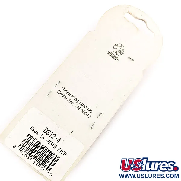 Strike King Diamond Shad UV Lipless, Chartreuse, 14g, Acabado UV, #11551