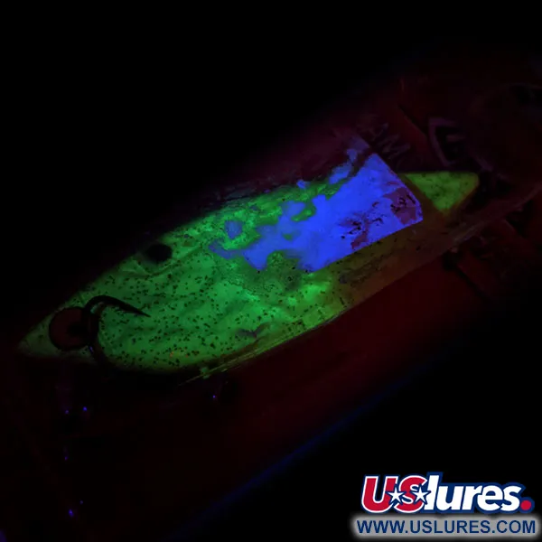 Strike King Diamond Shad UV Lipless, Chartreuse, 14g, Acabado UV, #11551