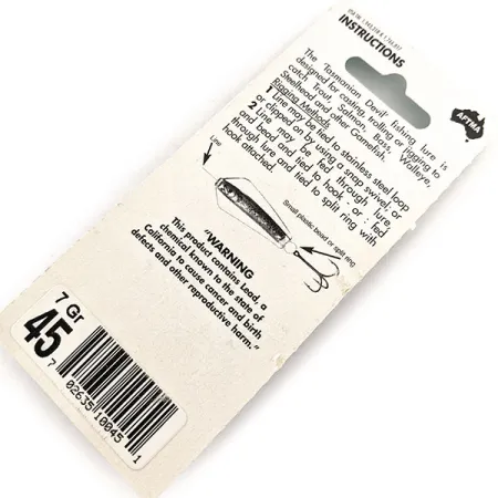 Wigston's Lures Little Tasmanian Devil Señuelo, Rainbow Trout, 7g, #11568